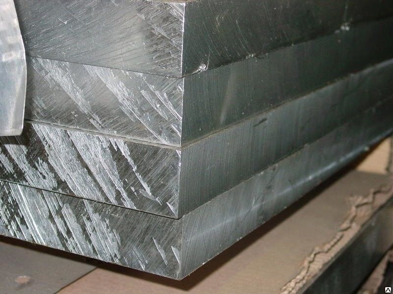 Плита алюминиевая толщина 25 мм АМг6 ГОСТ 17232-99