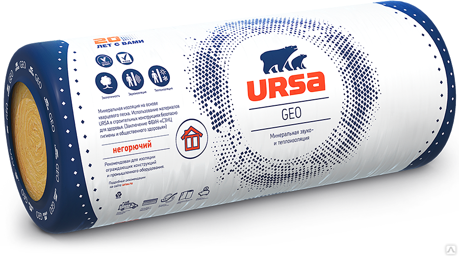 Минвата URSA GEO M-11, цена в Краснодаре от компании ТС Строительные ...