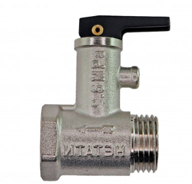 Клапан предохранительный для водонагревателей 1/2", 0,6МПа, 200506