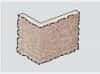 311-45 White Hills Облицовочный кирпич «Алтен брик» (Aalten brick), коричнево-медный, угловой.