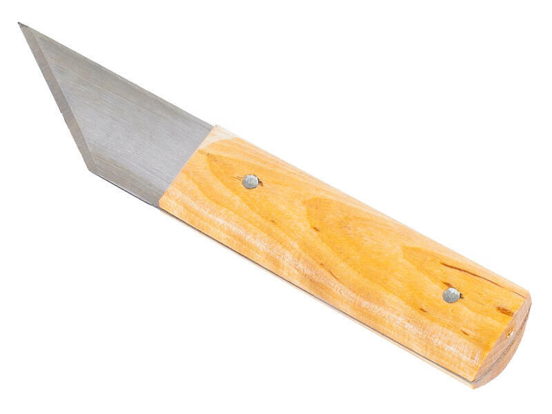 Нож сапожный деревянная рукоятка 170 мм Rus