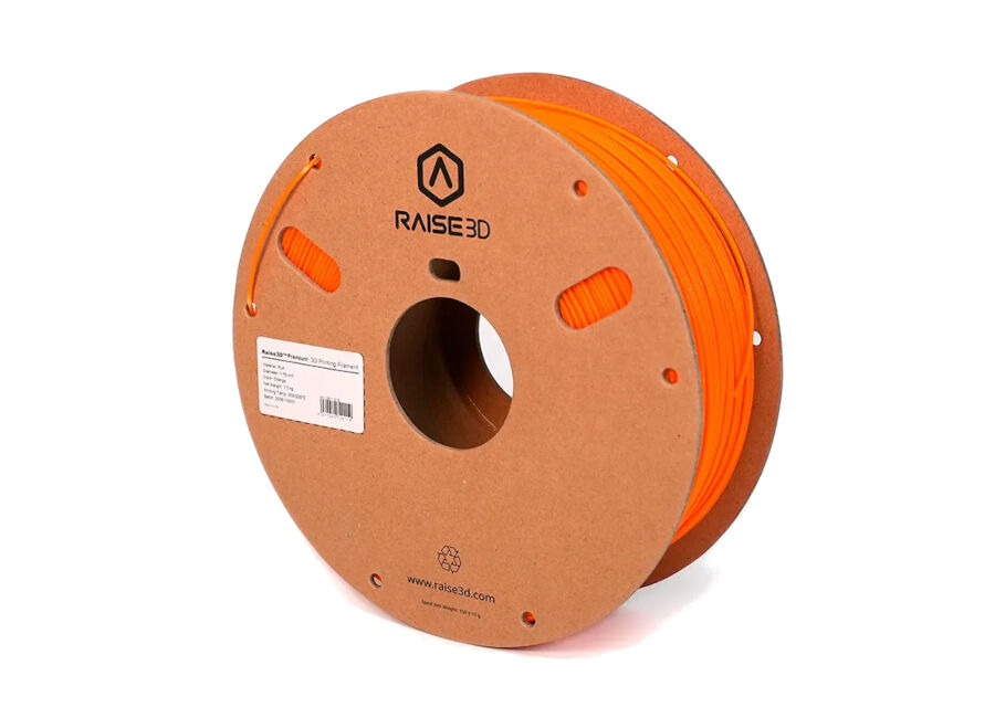 Raise3D Катушка PLA-пластика Premium 1.75 мм 1 кг., оранжевая