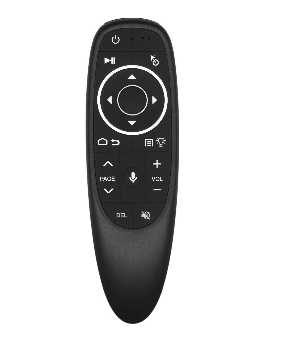 Пульт ДУ универсальный ClickPDU G10S Pro Air Mouse с гироскопом и голосовым управлением для Android TV 1