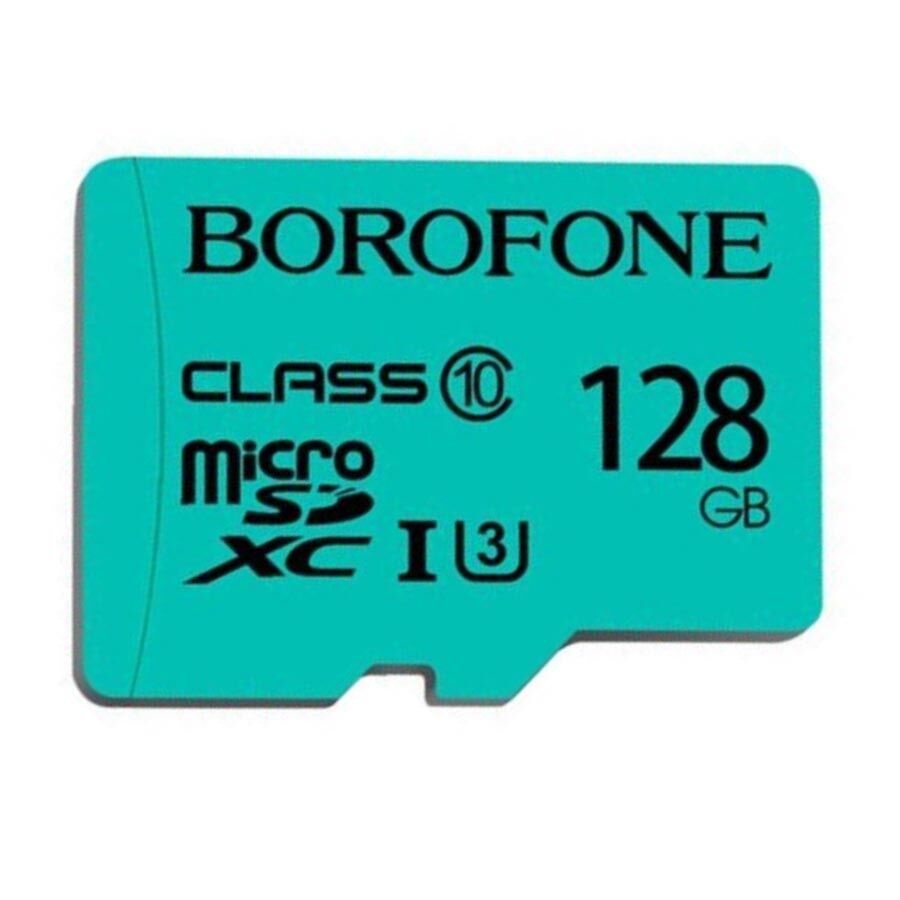 Карта памяти MicroSDXC TF 128GB Class10 Borofone 1