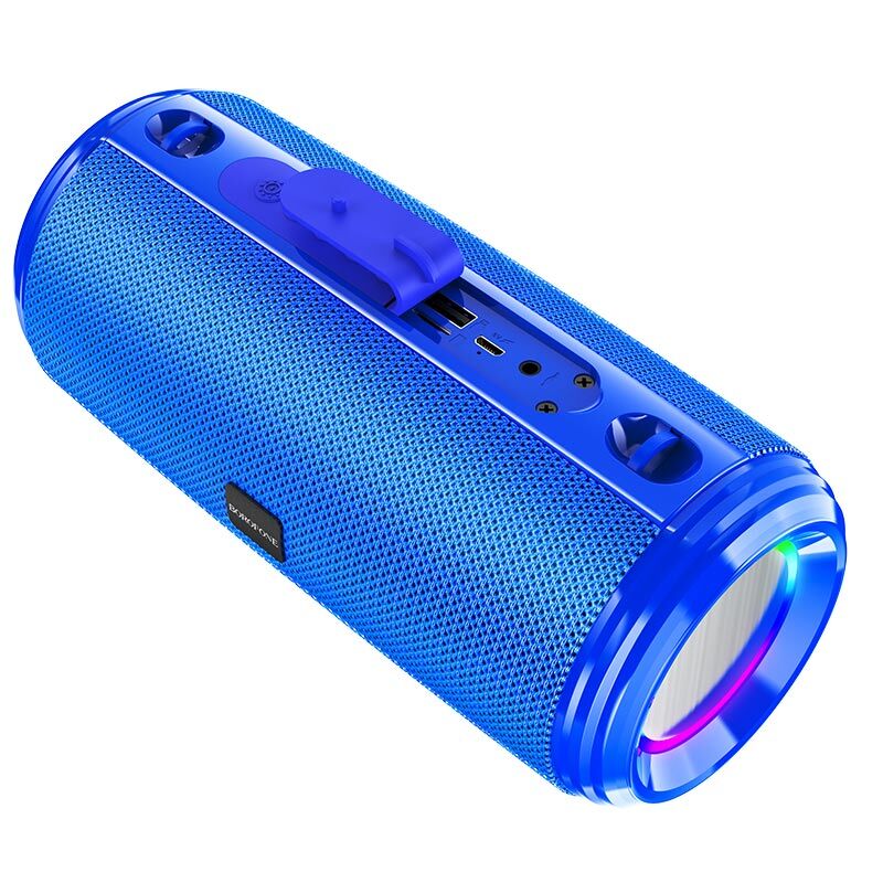 Колонка портативная Borofone BR13 Bluetooth 5.0, USB,FM, синий 1