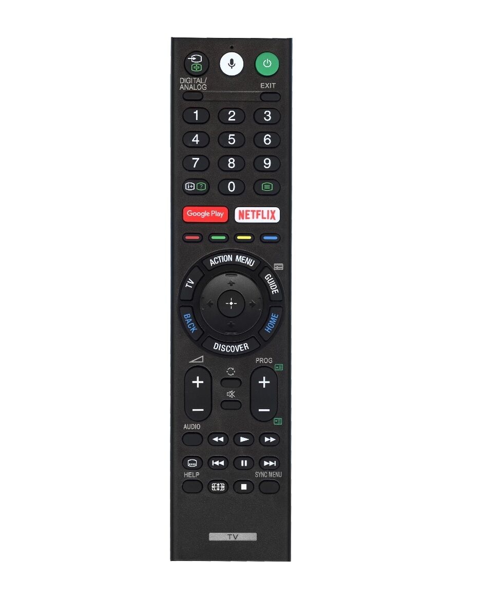 Пульт ДУ Sony RMF TX200P с голосовым управлением LED TV Netflix, Google Play