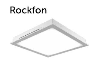 Светильник светодиодный Geniled Office Rockfon Comfort 1200x600x70 90 Вт 4000 К Опал