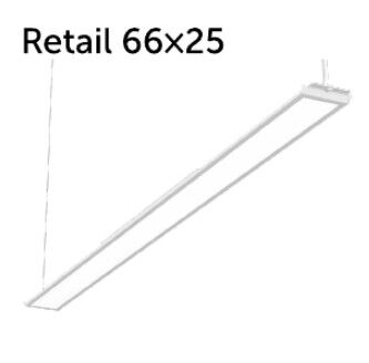 Светильник светодиодный Geniled Retail Standart 535x105x25 20 Вт 4000 К Опал Черный