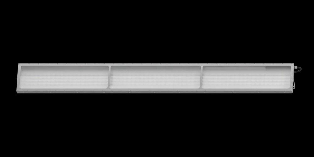 Светильник светодиодный Geniled Titan Inox Standart 1500x180x30 150 Вт 4000 К IP66 Матовое закаленное стекло Mean Well