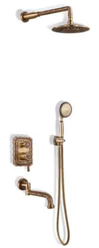 Смеситель для ванной комнаты Bronze de Luxe WINDSOR/бронза (10137DF)