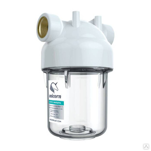 Фильтр магистр 1/2" м/м для водонагревателей Unicorn KSBP2V + POLIFOS 