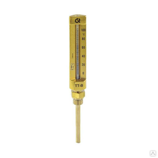 Термометр жидкостной ТТ-В-150 100С L=150 G1/2" прям вибр 150/150 Росма 00000007736 
