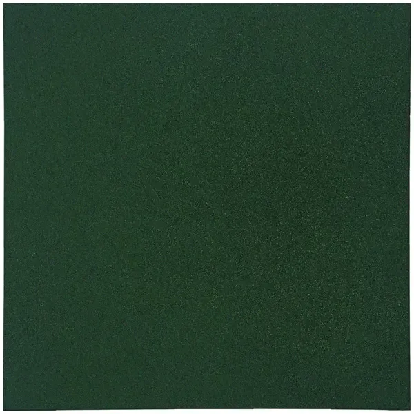 Плитка резиновая 500x500x30 мм зелёный Без бренда Тротуарная плитка