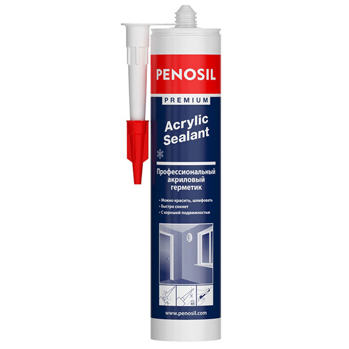 Акриловый герметик PENOSIL белый, всесезонный 280 мл Penosil