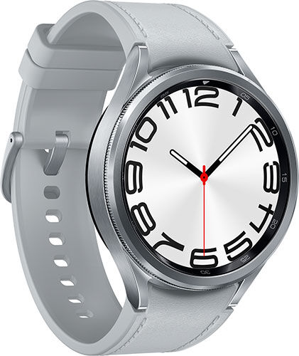 Смарт-часы Samsung Galaxy Watch 6 Classic, 47 мм, 1.5 AMOLED, серебро (SM-R960NZSACI) Galaxy Watch 6 Classic 47 мм 1.5 A