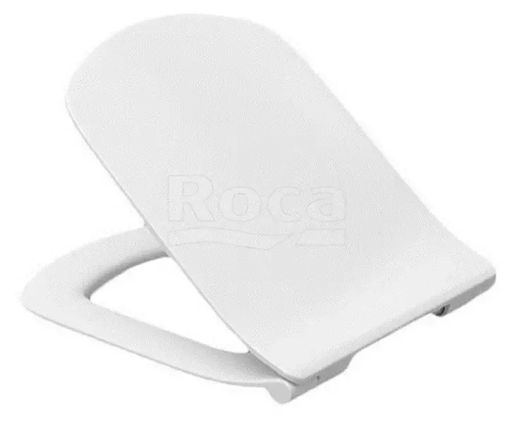 Сиденье для унитаза «Roca» Dama Senso ZRU9302991 ультратонкое дюропласт с микролифтом белое