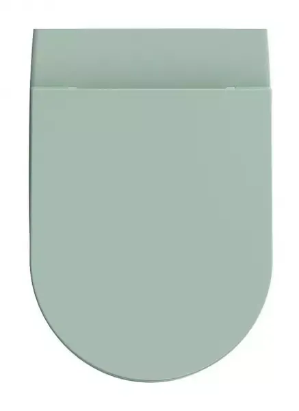 Сиденье для унитаза «Isvea» Infinity 40KF0542I-S дюропласт с микролифтом мятно-зеленый матовый