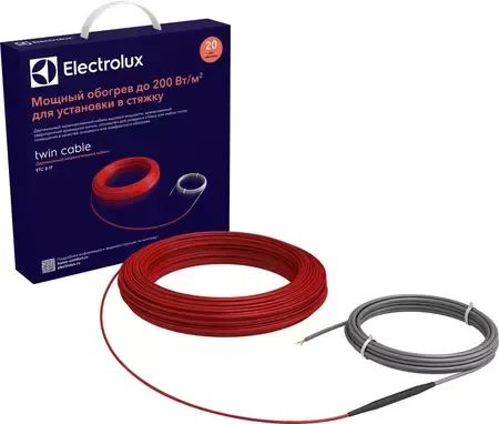 Электрический теплый пол «Electrolux» Twin Cable ETC 2-17-500