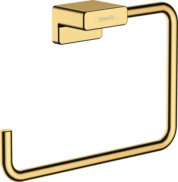 Полотенцедержатель «Hansgrohe» AddStoris 41754990 на стену полированное золото