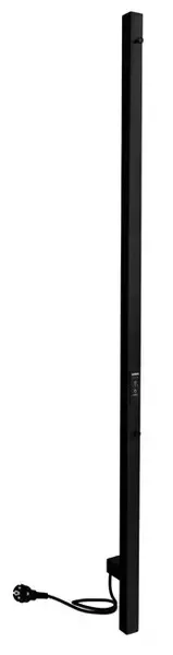 Электрический полотенцесушитель «Indigo» Style Pro LSPRE120-3BRRt 3/120 чёрный муар универсальный