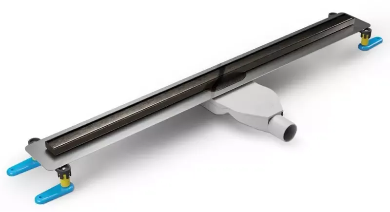Душевой лоток «New Trendy» Visio Slim 100 см. OL-0095 боковой выпуск оружейная сталь