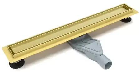 Душевой лоток «Esbano» Combi ESTRCOMTILE80SG боковой выпуск матовое золото/под плитку