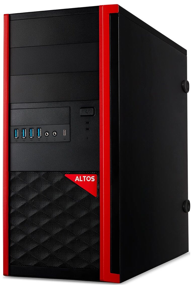 Компьютер Altos Altos BrainSphere P150 F8 US.RSYTA.014/Intel Core i9 12900F(2.4GHz)/32GB SSD 1 TB/No OS