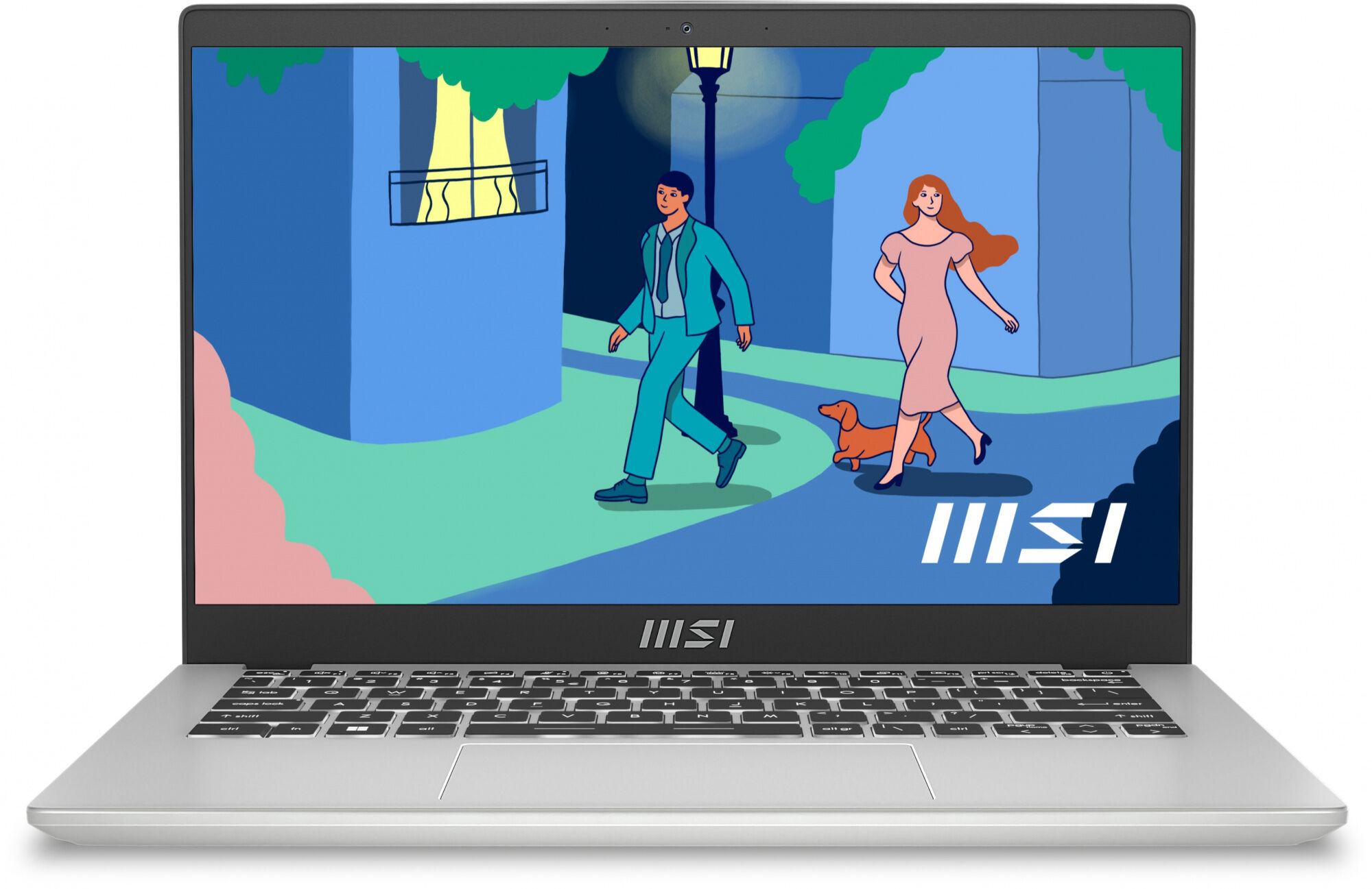 Ноутбук MSI MSI Modern 14 C12MO-690RU 14"(1920x1080) Intel Core i3 1215U(1.2Ghz)/8GB SSD 256GB/ /Windows 11 Pro/9S7-14J1