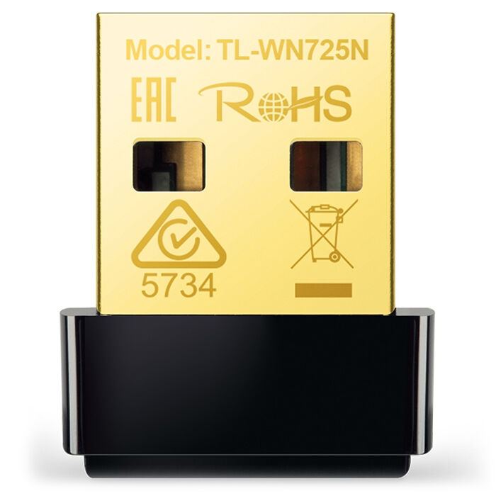 Wi-Fi адаптер TP-Link TL-WN725N, 802.11n 150Мбит/с USB
