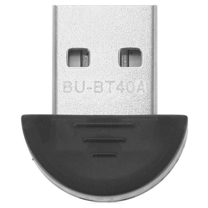 Bluetooth адаптер v4.0 Buro BU-BT40A USB, черный