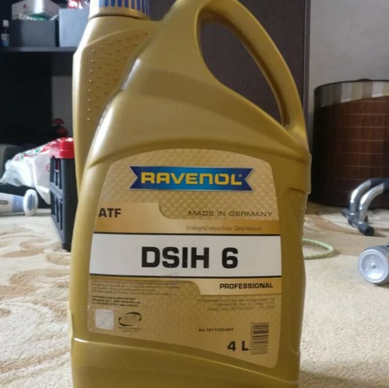 Трансмиссионное масло RAVENOL ATF DSIH 6 ( 4л) 4014835803787 Ravenol Geely Atlas