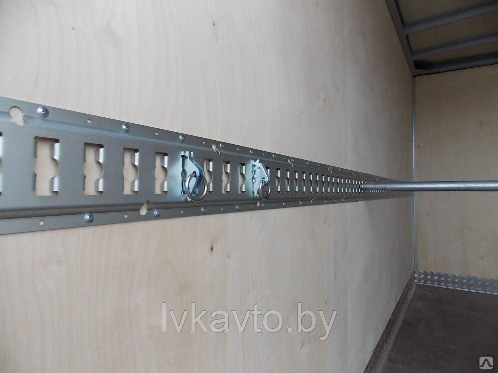 Рейка такелажная. Рейка такелажная. Такелажная рейка комби 3 метра артикул т-161010. Планка крепежная. L= 3000 mm.