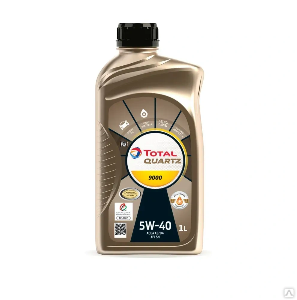 Масло моторное Total QUARTZ 9000 5W-40 (1 л), цена в Санкт-Петербурге от  компании ТехноПарк