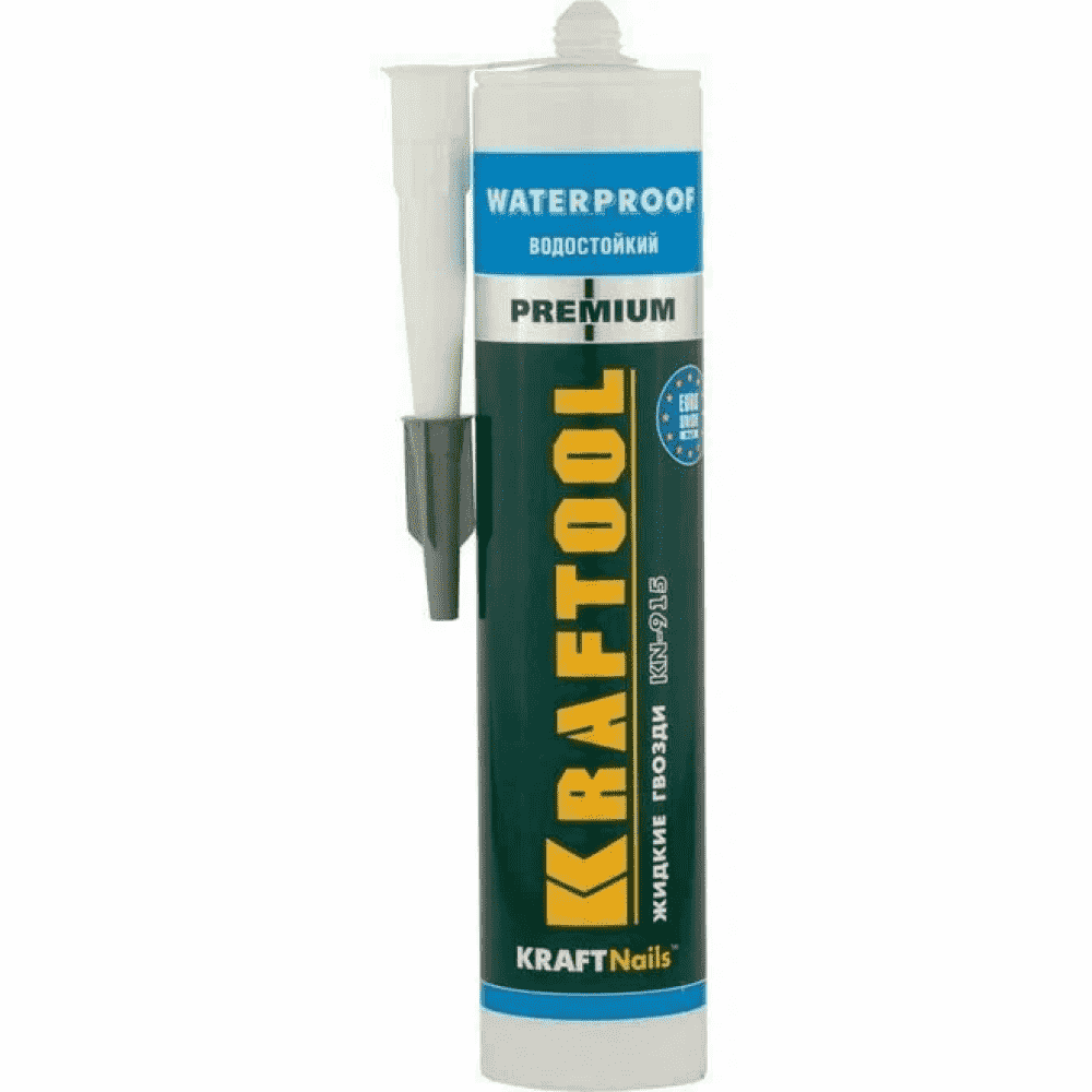Клей монтажный "KRAFTOOL" KN-915 санитарный 310мл