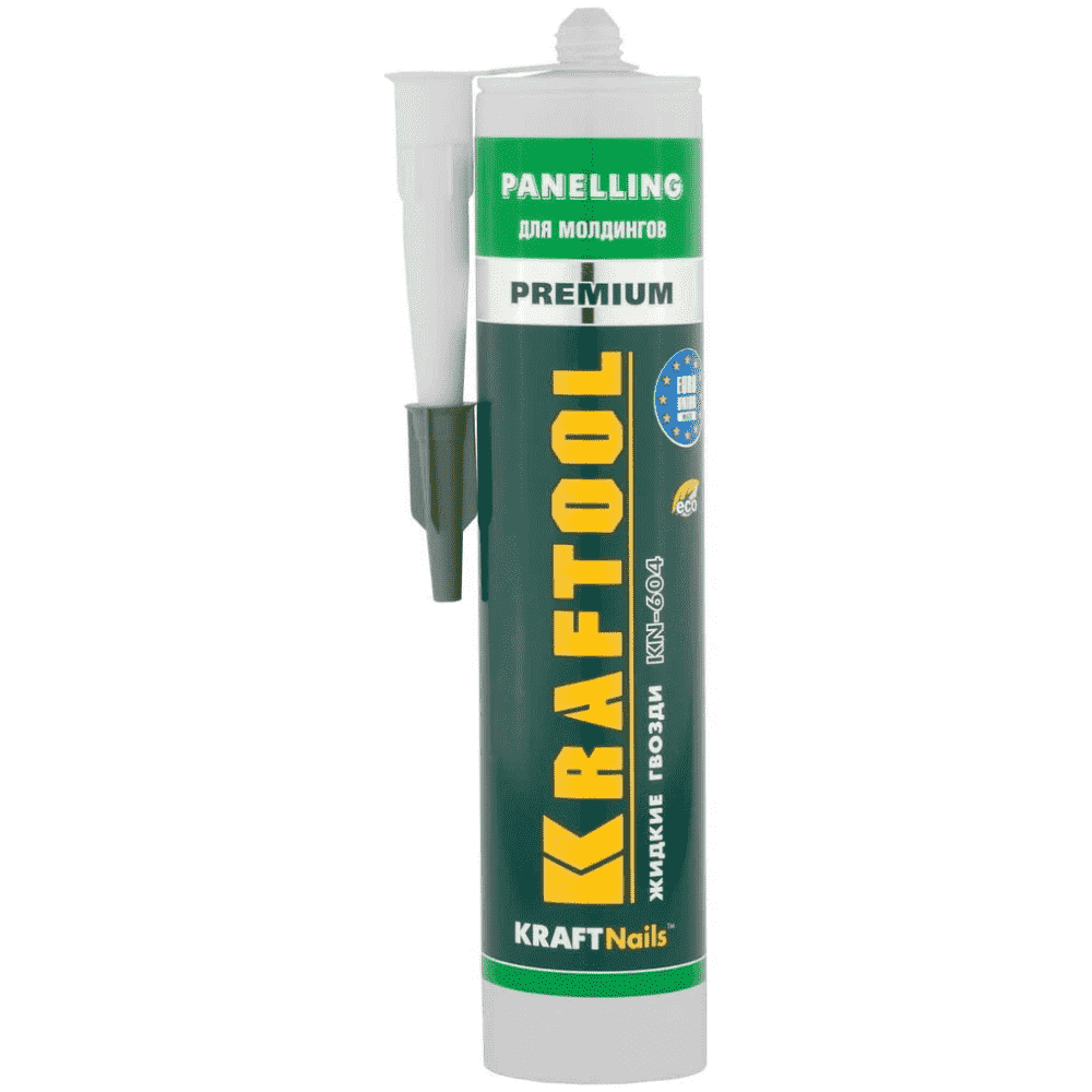 Клей монтажный "KRAFTOOL" KN-604 для панелей 310мл