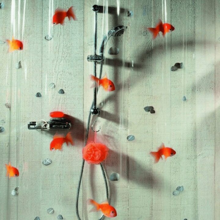 Штора для ванной комнаты Spirella Goldfish