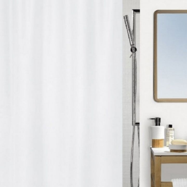 Штора для ванной комнаты Spirella Maya white