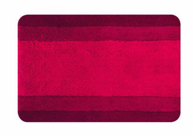 Коврик для ванной 60x90см Spirella BALANCE, цвет красный