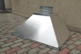 Зонт вытяжной вентиляционный 300х300х600х600 мм в Москве