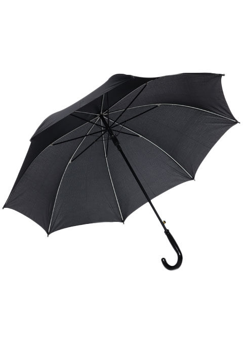 Зонт дет. Umbrella 34 полуавтомат трость (черный)