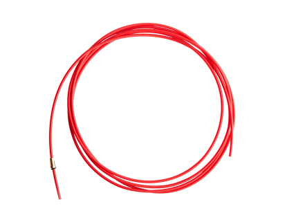 Канал подающий тефлоновый д. 1,0-1,2 мм (5,5м \/ красный) (BS)