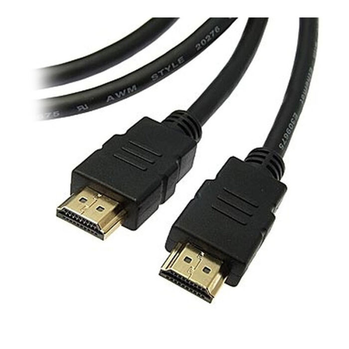 Кабель HDMI - HDMI ver 1.4 1.5м Behpex позолоченные контакты плоский, черный