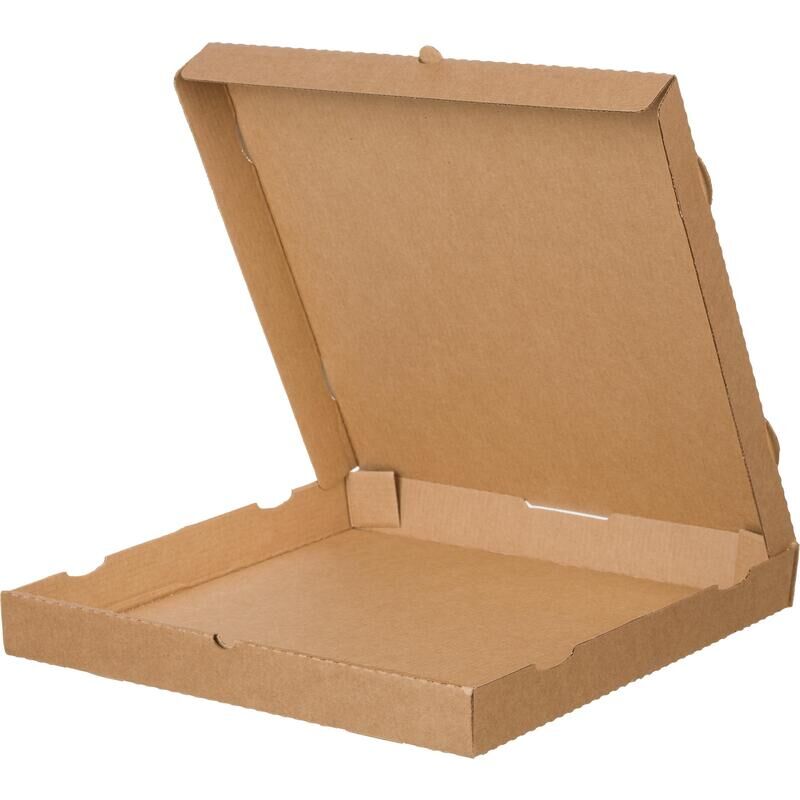 Коробка для пиццы 360х360х40 мм Т-23 бурая (50 штук в упаковке) NoName