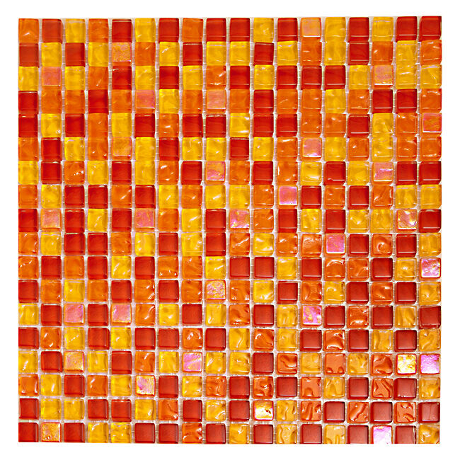 Мозаика стеклянная SGR 04 Tonomosaic SGR04 оранжевая
