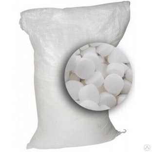 Соль таблетированная (мешок 25 кг) 