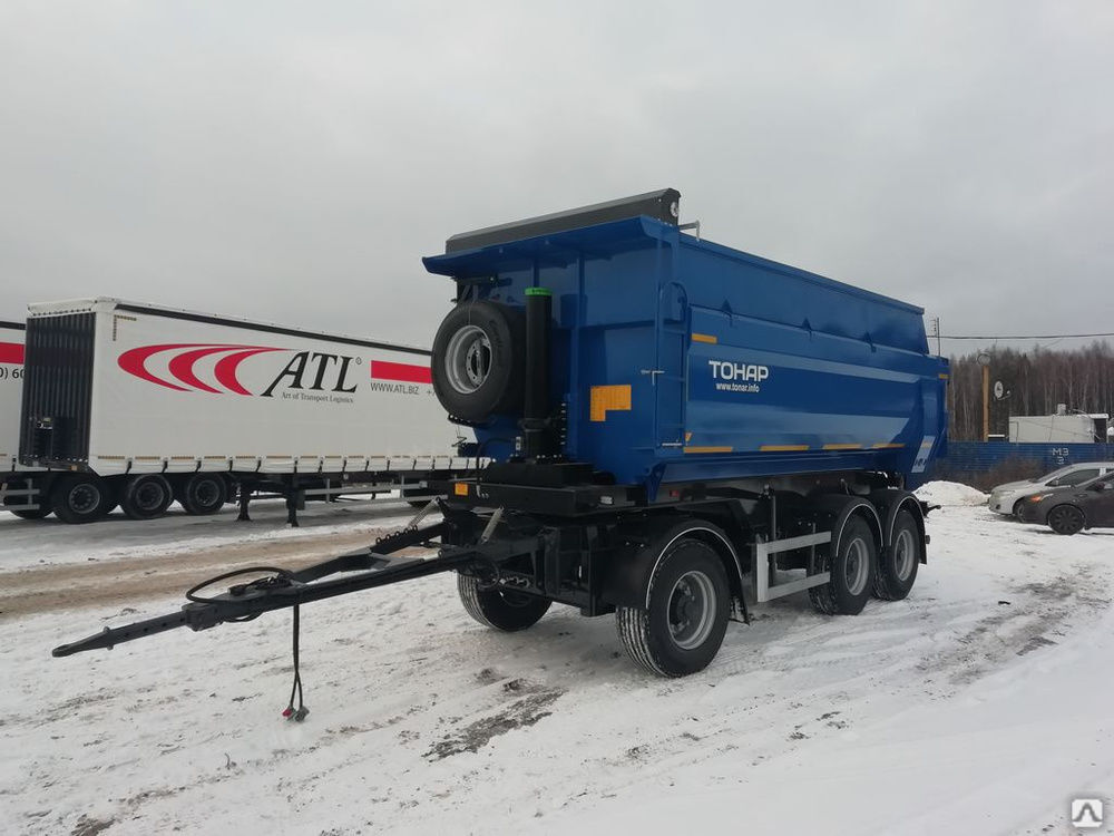 Купить Самосвальный прицеп Тонар SP3-17 (85792) с нарощенными бортами ...