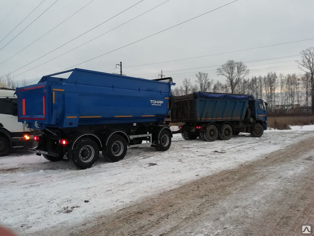 Купить Самосвальный прицеп Тонар SP3-17 (85792) с нарощенными бортами ...