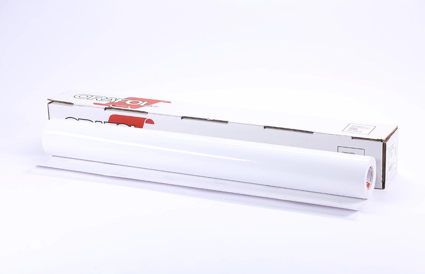 Пленка для печати полимерная Orajet 3105 GHT 010 1,52*50 м белая, глянцевая
