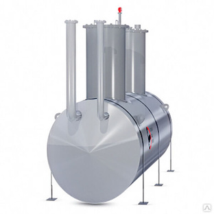 Резервуар (емкость) РГД (РГСД) 10 м3 горизонтальный стальной двустенный