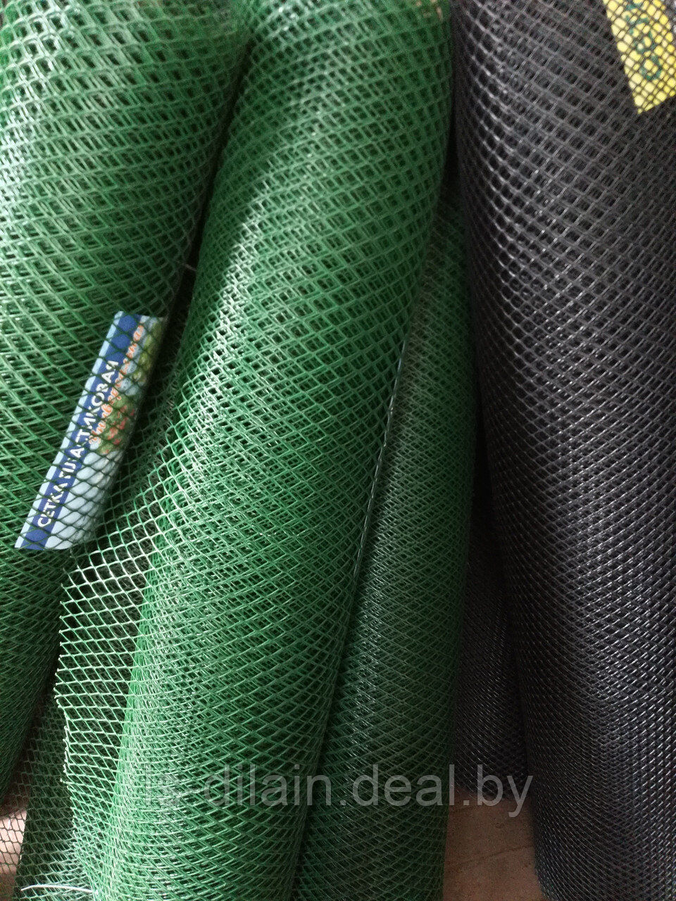 Сетка пластиковая полипропиленовая зеленая